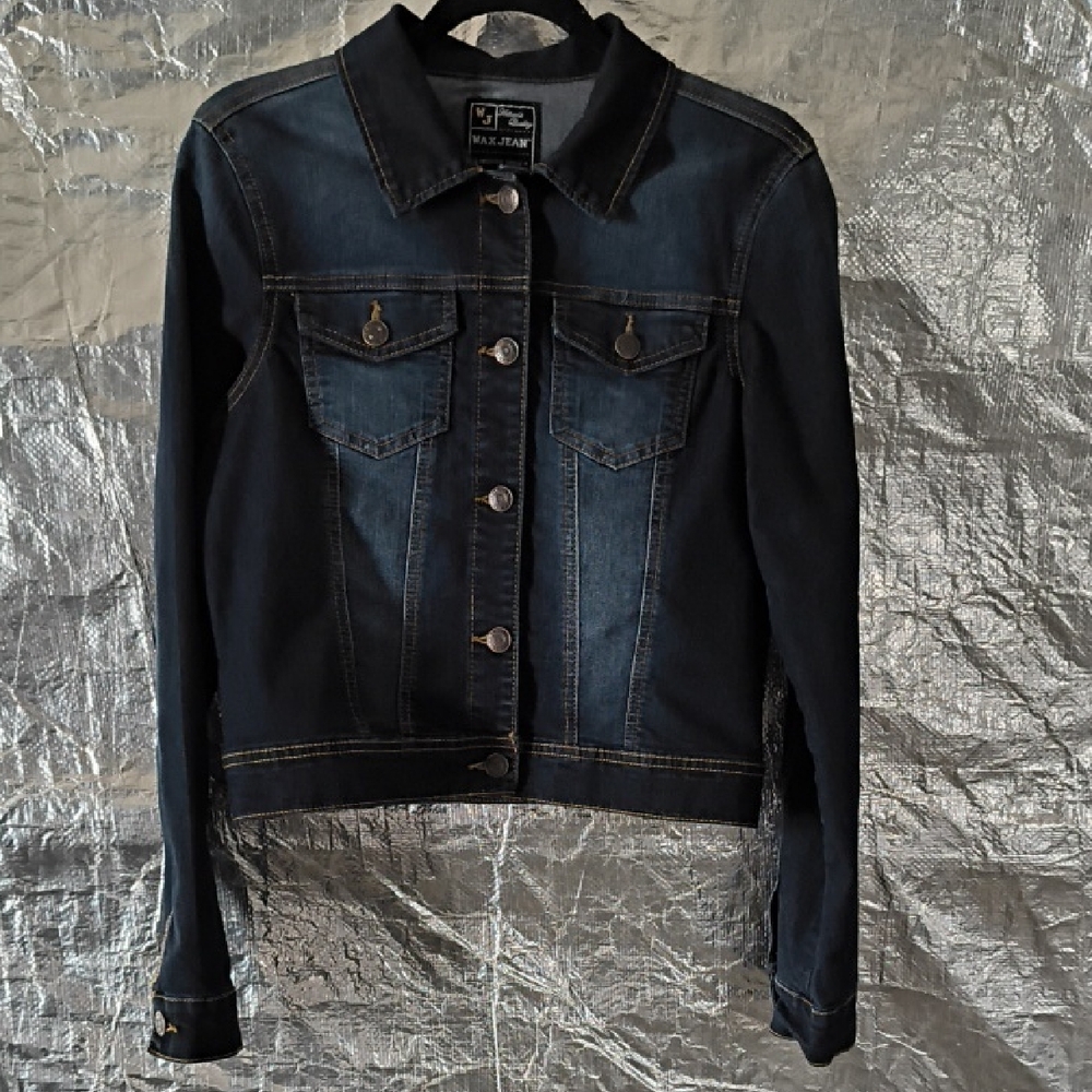 Wax Jean Dark Blue Denim Jacket
